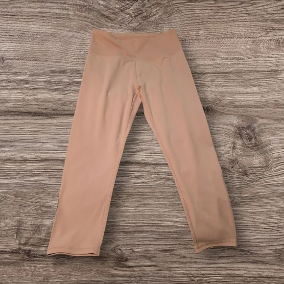 Kyodan Light Pink Capri Leggings, Medium, NWOT - Picture 2 of 4